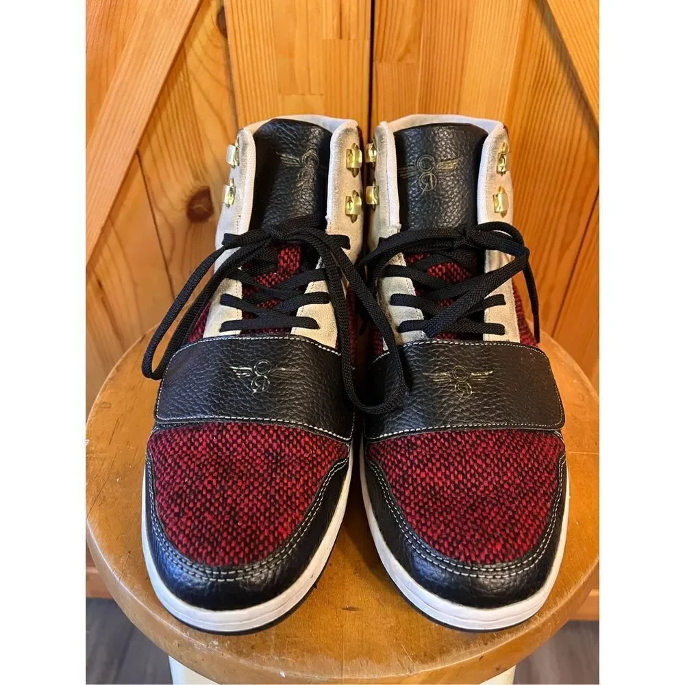 Creative Recreation Red/Black  Sneakers Shoes Size 11